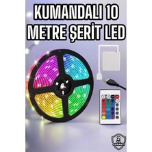 GIGA Smart Şerit LED Tv Arkası Renkli Kumandalı 10 Metre