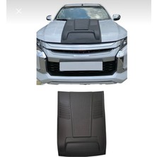 Aftermarket 2015+MİTSUBİSHİ L200 Kaput Kabarta Kaplama Scoop Siyah