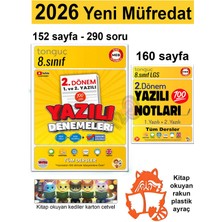 Tonguç Akademi 8. Sınıf 2026 2. Dönem Yazılı Denemeleri ve Notları