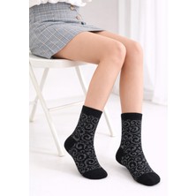 Gigi Giyim Farklı Işlemeli Kadın Soket Çorap