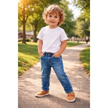 Almira Anne Bebek Erkek Çocuk Kot Pantolon 1-4 Yaş - Rahat ve Dayanıklı Giyim