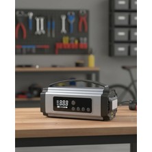 Marsilyan Yolda Kalmaya Son Dijital Ekranlı Akü Takviye ve Hava Kompresörü Çok Fonksiyonlu Acil Güç Ünitesi