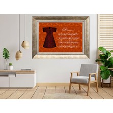 Giyense Gümüş Çerçeveli Dekoratif Tablo NUM2602