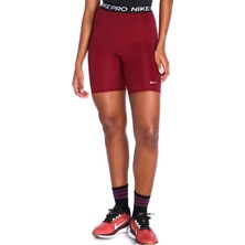 Nike Pro 365 High-Rise 18CM (Approx.) Training Bordo Kadın Tayt Şort DA0481-638