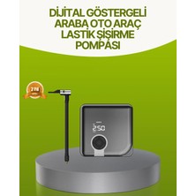 Marsilyan Dijital Ekranlı Taşınabilir Akıllı Araç Hava Kompresörü