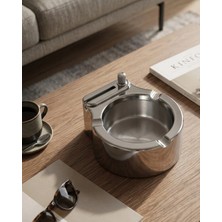 Marsilyan Metal Küllük Çakmaklı Masa Üstü Şık Tasarım