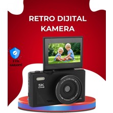 Marsilyan 5k Ultra Hd Kamera Gülümseme Algılama Otofokus 18X Optik Zoom