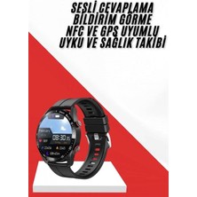 Marsilyan Akıllı Saat 3 Kordon Akıllı Saat Android ve Ios Uyumlu Uzun Ömürlü Titreşimli