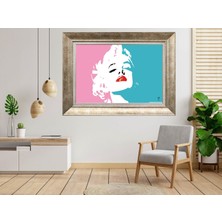 Giyense Gümüş Çerçeveli Dekoratif Tablo NUM2240