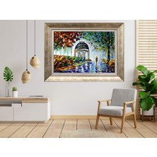 Giyense Gümüş Çerçeveli Dekoratif Tablo NUM1604