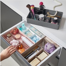 About The Perfect Çekmece Içi 4 Bölmeli Takı Organizeri Gri