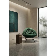 AVYNA Lunara™ Premium Tekli Koltuk Berjer | Konforlu Tv Koltuğu ve Dinlenme Koltuğu - Zümrüt Yeşil