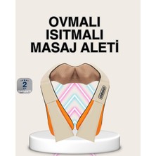 Hsc Bilişim Bel Omuz Boyun Masaj Aleti Ovmalı Isıtmalı Kas Yorgunluğu