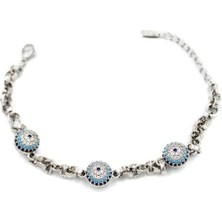 Nazarlı Xuping Vip Bileklik - Gümüş