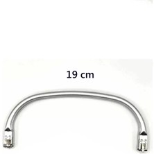 Gizli Metal Mango Çanta Bursu – 19 cm - Metal Çanta Aparatı Çanta Aksesuarı