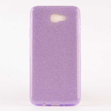 ZM Store Galaxy A3 2017 Uyumlu Kılıf Renkli Simli Parlak Shining Kapak