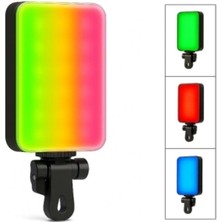 Marsilyan Clip-Fill Taşınabilir Mini Rgb LED Selfie Işığı