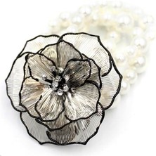 Inci Çiçek Bileklik - Gümüş