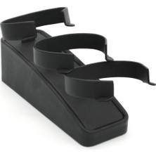 About The Perfect 3'lü Kelepçelik Takı Vitrin Seti Siyah Plastik