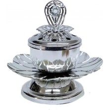 Marsilyan Buhurdanlık Metal Çiçek Model