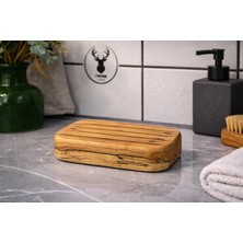 Twins Wood Craft Kayın Ağacı Sabunluk