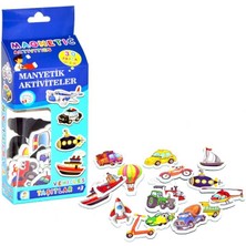 NessiWorld 30 Parça Manyetik Taşıtlar