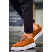 Roof Atelier Erkek Taba Süet Kalın Taban Spor Ayakkabı - 319 - Stamina Sbt