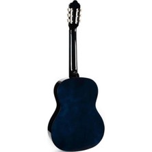 Valencia VC104TBUS Klasik Gitar, 4/4, Mavi Sunburst, Sap Çelikli