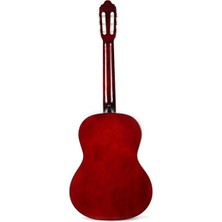 Valencia VC104TRDS Klasik Gitar, 4/4, Kırmızı Sunburst, Sap Çelikli
