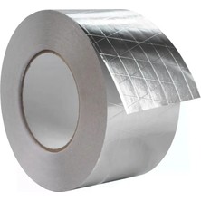 CTR Ticaret 50MM x 25 Metre Takviyeli Alüminyum Folyo Bant - Telli Yırtılmaz Isı Yalıtım Bandı