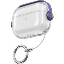 AyrStore Airpods Pro 3 (3.nesil) Tema Kılıf - Mor