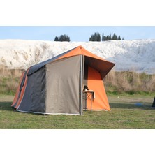 Zey Camping 1 + Mutfaklı Kamp Çadırı Orman Barınak Depo 4-5 Kişilik Kamp Çadır