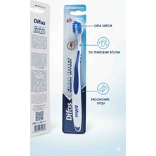 Difaş Clean Effect Diş Fırçası Küçük Kafa Yapılı Dil Temizleme Yüzey Li