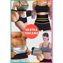 Feyza Design Unisex Bel Şekillendirici Sauna Kemer Terletici Zayıflatma Korsesi