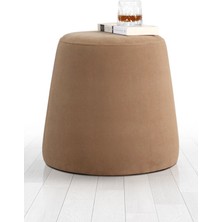 Lorence Home Broch Puf Kahve