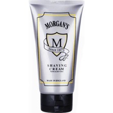 Morgan's Pomade Shaving Cream – Nemlendirici ve Besleyici Tıraş Kremi 150 ml