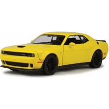 Motormax Motor Max 1:24 2018 Dodge Challenger Srt Hellcat Widebody Die-Cast Sarı  Model Araba
