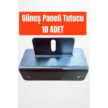 Maxcam 10 Adet Güneş Paneli Tutucu - Güneş Paneli Montaj Aparatı - Güneş Paneli Montaj Ayakları