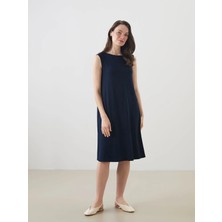 Lc Waikiki Yeni Sezon Bisiklet Yaka A Kesim Elbise