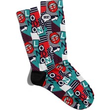 Eğlenceli Çorap Unisex London City Baskılı Çorap