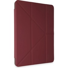 Esranın Dünyası Newface Huawei Honor Pad V9 Kılıf Kalemlikli Mars Tablet Kılıfı - Mürdüm RSMRK34-ESRDNS