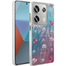 Esranın Dünyası Newface Xiaomi Redmi Note 13 Pro 4g Kılıf Blade Aynalı Desenli Kapak - Desen 4 RSMRK34-ESRDNS