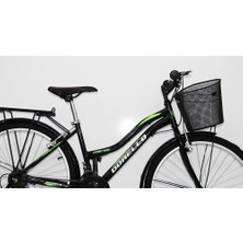 Dorello Bisiklet 2400 Model 24 Jant Bisiklet Şehir Bisikleti Düz Yol Şehir Bisikleti siyah