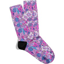 Eğlenceli Çorap Unisex Cool Etnik Desen Baskılı Çorap