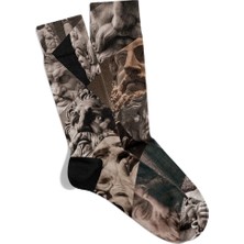Eğlenceli Çorap Unisex Hykl Xt Desen Baskılı Çorap
