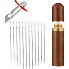 Store Mania Ieg™ 30 Adet Iğneli Ahşap Kutulu Dikiş Iğne Seti ()