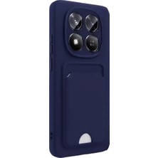 Marsilyan  Xiaomi Redmi Note 15 Pro 4g Kelvin Kartvizitli Silikon - Lacivert