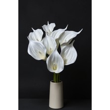 Luxe Floral Yapay Çiçek Islak Gerçek Gala Çiçeği 8 Dal