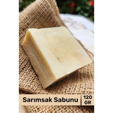 Carlburn #sabun %100 Doğal Güzel Kokulu El Yüz Saç Cilt Vücut Orijinal Bitkisel Sarımsak Sabunu 120G - 2 Adet