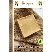 Carlburn #bıttım Doğal Güzel Kokulu El Yüz Saç Vücut Orijinal Bitkisel Mardin Bıttım Sabunu 120G - 6 Adet